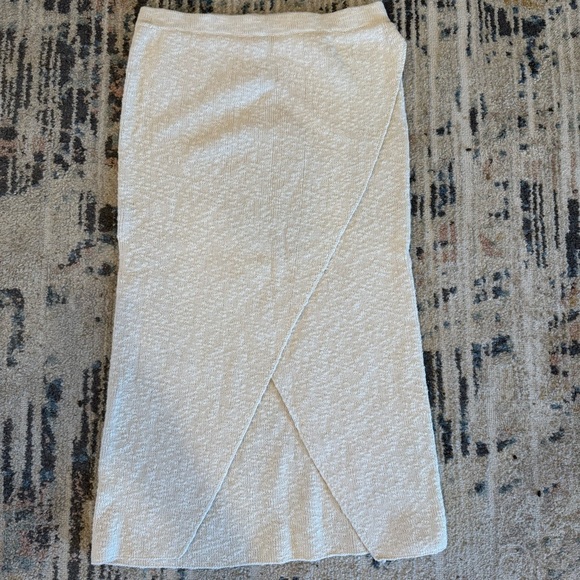 Lulus Upscale Aura Cotton Knit Skirt - Size Large - Picture 4 of 5
